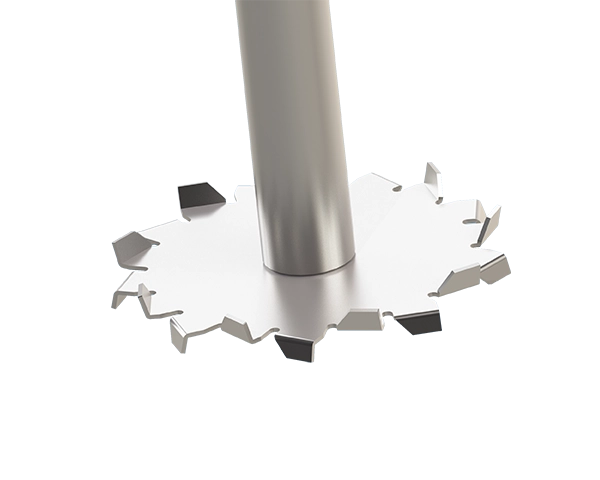 Saw-tooth impeller Disperser